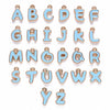 Colorful Enamel Necklace 26 Alphabet Initial Letter Necklace children jewelry