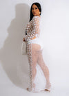 Shinny Sequined Knitted Long Dress  Hollow Out See Through Club Beach Cover Maxi