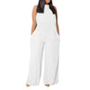 High Waist  Jumpsuits Sleeveless