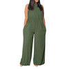 High Waist  Jumpsuits Sleeveless