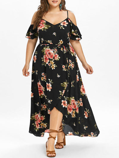 Meridith Off Shoulder Dress (Curvy Sizes)