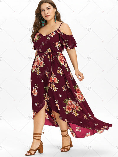 Meridith Off Shoulder Dress (Curvy Sizes)