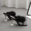 Plush and Fluff high heels