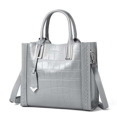 Crocodile Pattern Women Leather Handbags