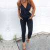 Lace-up Pocket Halter Jumpsuit