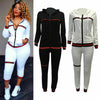 High Waist  Track Pants  Suit