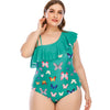 One-Piece Lady Plus Size Swimsuit