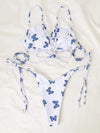 Butterfly Print Bikini