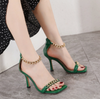 Chain  Stiletto High Heels