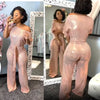 I'm A Diva Shimmering Jumpsuit (Curvy Sizes)