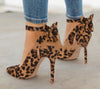 Women's bow stiletto heels