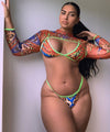 31 Flavors 3pc Bikini Set (Curvy Sizes)