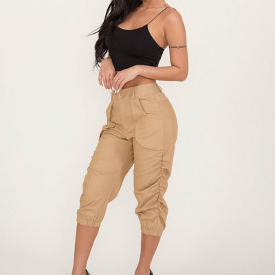 Women's Cropped Harem Pants