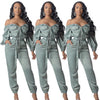 Dreams Off Shoulder Jumpsuit