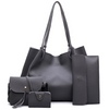 Four Sets Bag Women Leather Handbags