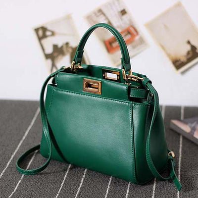 leather Mini Handbag diagonal bags