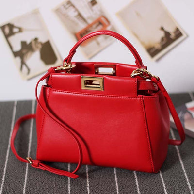 leather Mini Handbag diagonal bags