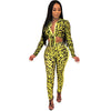 Two-piece snakeskin digital printing set