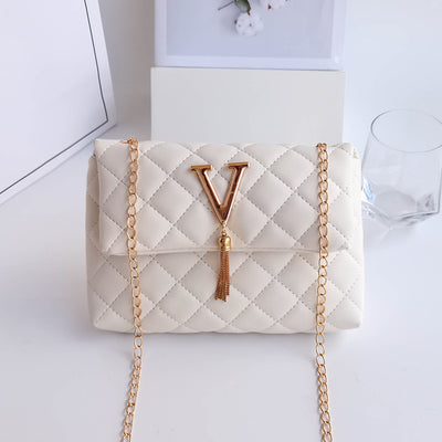 Chain Small Square Bag Shoulder Crossbody Flap Bag Mini