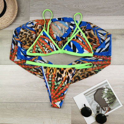 31 Flavors 3pc Bikini Set (Curvy Sizes)