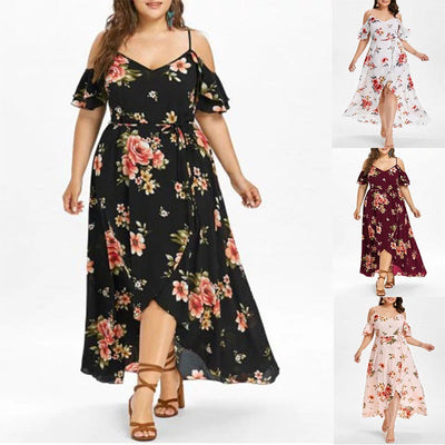 Meridith Off Shoulder Dress (Curvy Sizes)