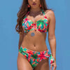 Halter Strap High Waist Swimsuit