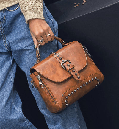 Vintage Leather Crossbody Handbags