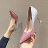 Gradient Pointed  Stiletto High Heels