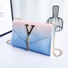 Iron Tassel Chain Small Square Bag Shoulder