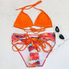 Bikini Waist Tie Swimsuit