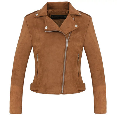 Slim Short Leather Jacket