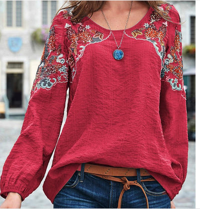 embroidery blouse