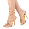 high heels wild fashion sandals