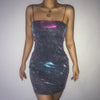 SHINNING DISCO QUEEN MINI DRESS