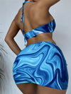 Ride The Wave 3pc Bikini+Skirt Set