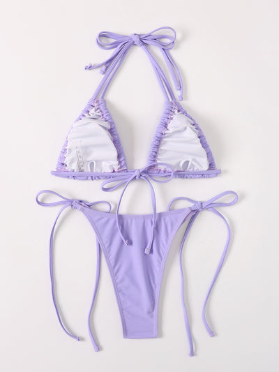 Creative Drawstring Swimsuit Bikini