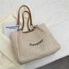 Big Woven Straw Tote Shoulder Bags Handbags