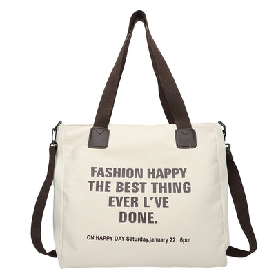 Canvas Tote Bag  Single Shoulder Messenger Bag