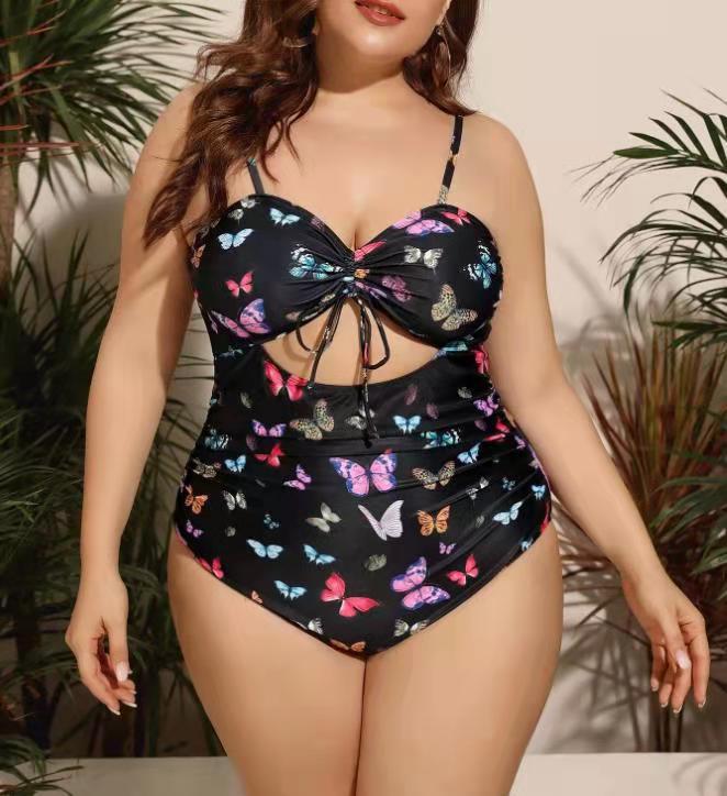 One Piece Print Swimsuit