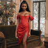 Off Shoulder Dress  Women  Strapless