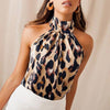 Leopard Blouse Chiffon Tops