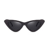 Retro Cat Eye Small Black White Triangle  Style