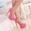 Women High Heels Platform Nightclub Pumps