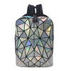 New Women Geometric Folding Backpack Bag