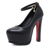 Mary Jane Ankle Strap Pumps