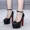 Mary Jane Ankle Strap Pumps