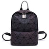 New Women Geometric Folding Backpack Bag