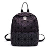 New Women Geometric Folding Backpack Bag