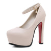 Mary Jane Ankle Strap Pumps