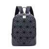 New Women Geometric Folding Backpack Bag